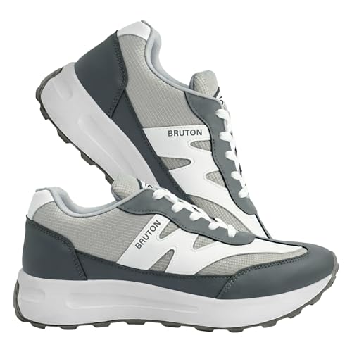 Image of BRUTON Fyrox-618 Men's Running Shoes | Lightweight Sports Shoes for Men | Comfortable Walking Jogging Gym Shoes | Lace-Up Flexible Daily Use Footwear