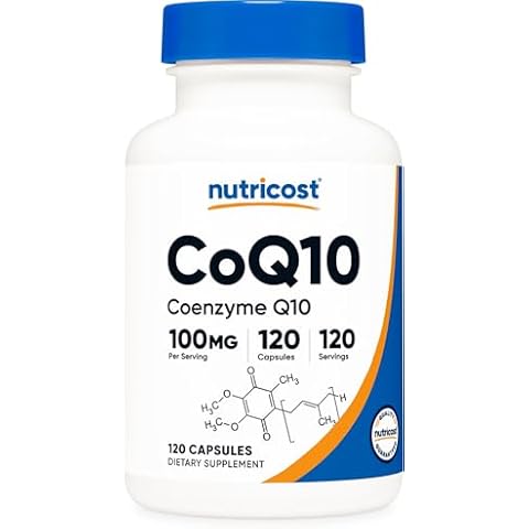 Nutricost CoQ10 100mg Vegetarian Capsules Cover