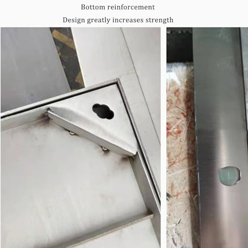 Couvercle d'inspection carré pour drain de jardin et évacuation d'eau extérieure