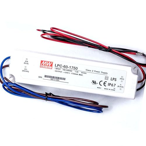 Image of Mean well LPC-60-1750 LED Power Supplies 59.5W 34V 1750mA