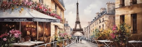 Peinture Diamant Adulte Tour Eiffel Kit Broderie Point de Croix 50x150