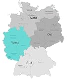 DiTaBo® Regional Wildblumenwiese 100 m² – 100% Blumen | Heimisches Saatgut für Bienen & Schmetterlinge | Nachhaltige Regiosaat | (West)