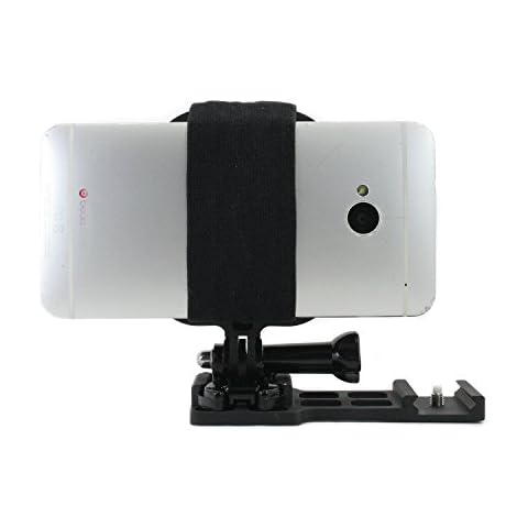 Action Mount® - Cantilever Picatinny Weaver Gun Rail Side Mount, Bundled Adapter, Operable with Any Phone. Strongest Hold on The Market. Use Any Smartphone, or Sport Camera. Cover