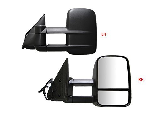 APS 2003-2019 Chevy/GMC Silverado/Sierra Power Heated Telescoping Towing Mirror Pair