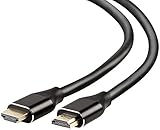 Unterstützt HDCP 2.2 und 2.3, ALLM (auto low latency mode) und VRR (Variable Refersh Rate) • eARC-kompatibel: unterstützt alle aktuellsten Audio-Standards, z.B. DTS X, Dolby Atmos und Dolby Vision • Mit integriertem Knickschutz