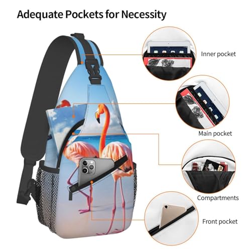 Mochila bandolera cruzada para hombre y mujer miniatura 4