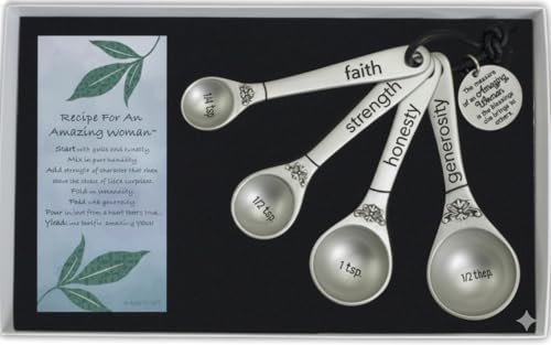 Amazing Woman Measuring Spoon Set, Decorative...