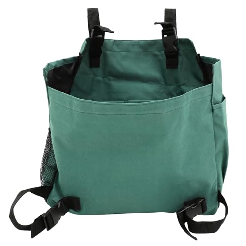 Levemolo Cover Lawn Mower Bagger Large Capacity Storage Bag for Universal Tractor Oxford Fabric Easy Hang Random