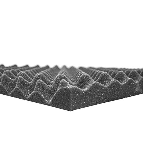 Noppenschaum anthrazit Platte 200 x 100 x 4cm zur Schalldämmung...