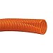 Panduit CLT75F-C3 Corrugated Loom Tubing with Slit, Orange (100-Foot)