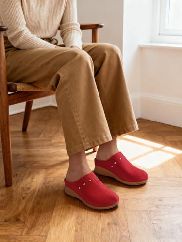 Image of SHIBEVER Clogs for Women Mules Comfortable: Slip On Closed Toe Casual Shoes