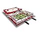 Carromco Flip-XM 2 in 1 Multigame Spieltisch – Kicker & Gleithockey in einem Tisch – platzsparend drehbar mit 2 Kickerbällen, 2 Pushern & Pucks – Spieltisch für Kinder & Jugendliche