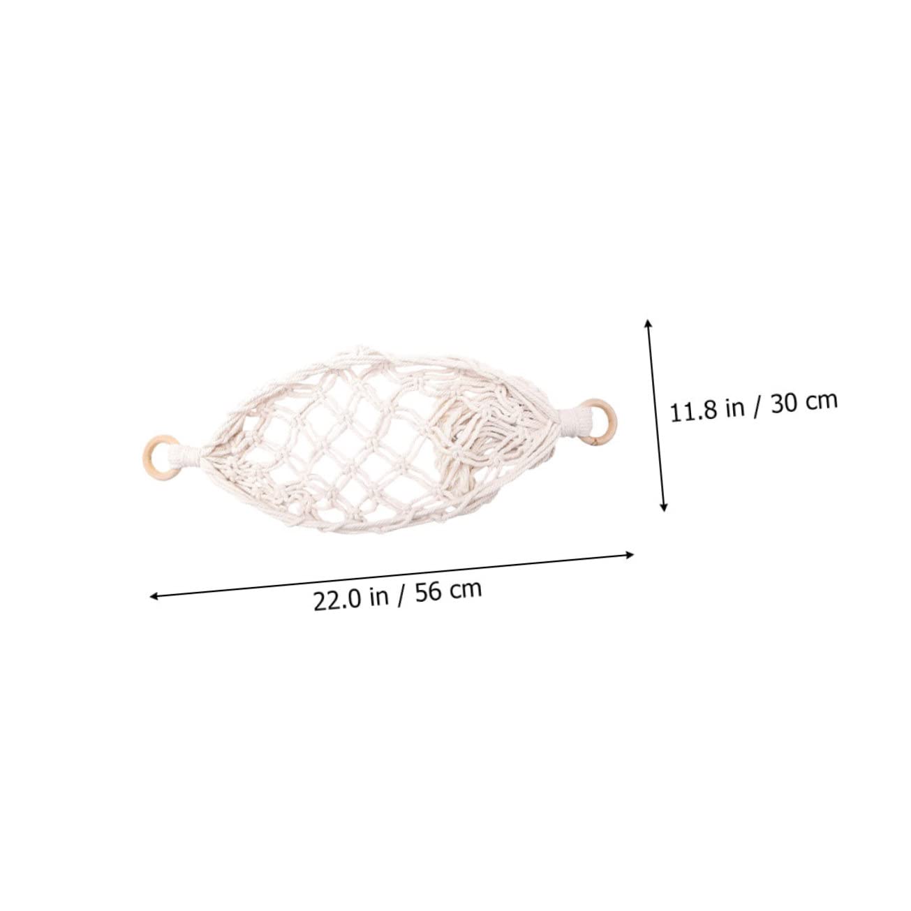 Alipis 1Set Creative Hanging Vegetable Basket Multi Function Fruit Hammock for Kitchen Organization Woven Storage Bag for Home Decor Produce Sorting for Any