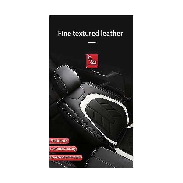 Allwetter Autositzbezüge für FIAT Abarth 500/Abarth 500C/Abarth 500 esseesse/Abarth 695/Abarth 695 Maserati Edition/Abarth 595/Abarth 595C/Abarth 595 esseesse, Komplettset Komfortables Sitzbezüge Sit – Bild 4