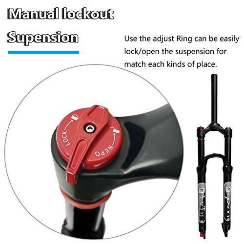 LvTu Mountain Bike Forcella MTB Air 26/27,5/29