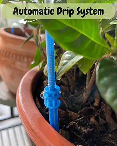 Vellaa Plant Watering Devices, Automatic Plant Watering System For Vacation, 350Ml(11.8Oz) Water Bag With Control Valve For Potted Plants Indoor Outdoor(2Pack) #TOP2