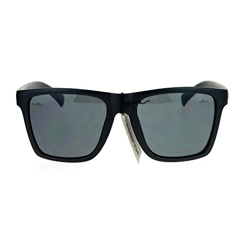 KUSH Sunglasses Simple Classic Square Frame Unisex Shades Matte Black2