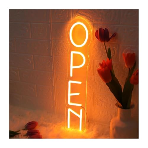 Néon ouvert LED à intensité variable pour vitrine de magasin d'affaires - 3