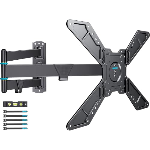 Image of BONTEC TV Wall Bracket, 838 mm Long Arm TV Wall Mount, 32-75 Inch, 50 kg