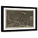 ArtDirect The new comet — a phenomenon now visible in all parts of the United States (1870) Custom Framed Art Print Giclee Print or Canvas Options with Various Sizes and Customization by Thomas Nast