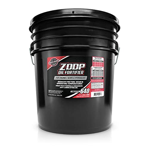 OPTI-LUBE ZDDP Oil Fortifier: 5 Gallon Pail, Treats up to 640 Quarts of Oil