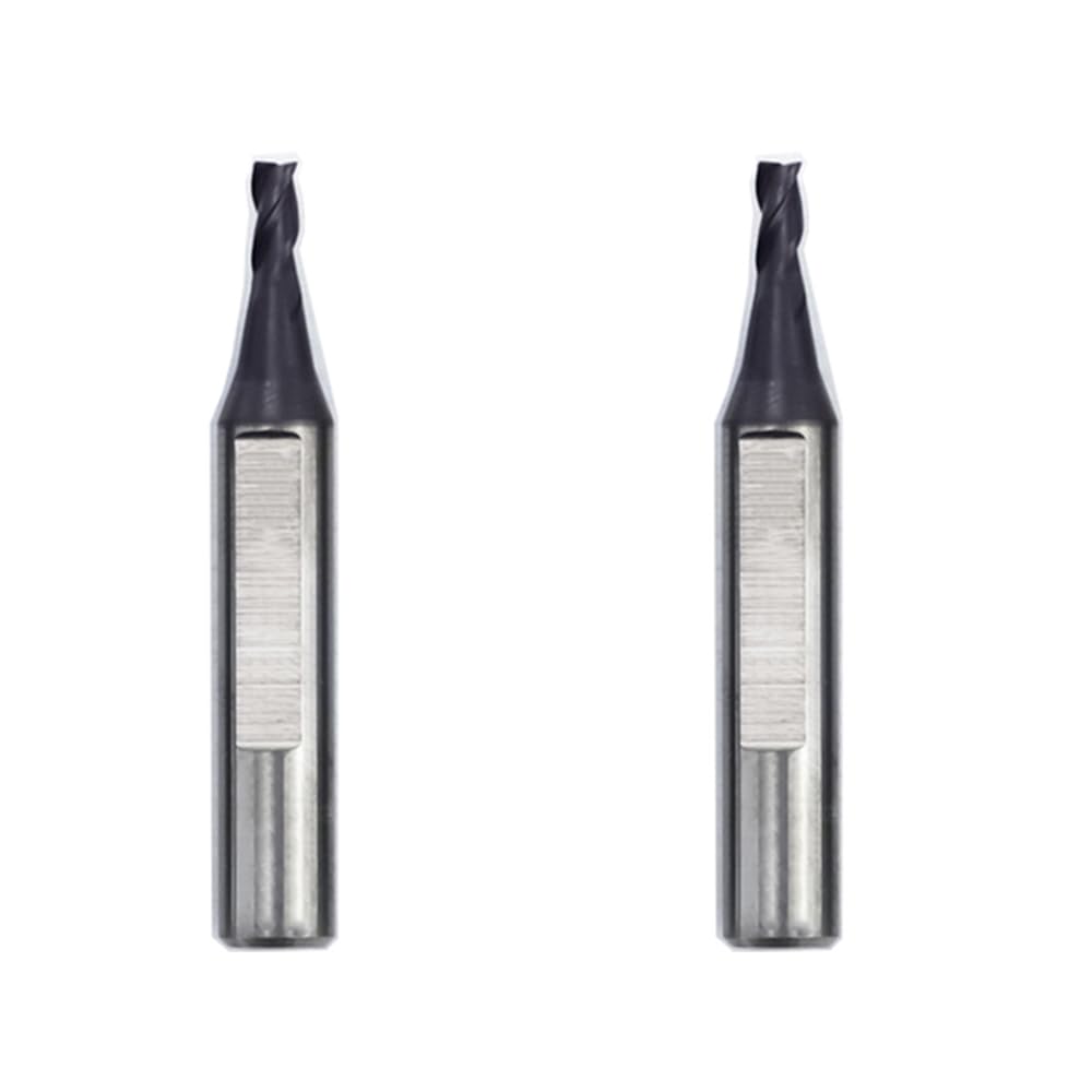 2.5mm(2 Pieces), fit for Automatic machine CONDOR &amp; Triton &amp; Alpha Pro &amp; Beta &amp; Miracle A78A9 &amp; SEC-E9,End Milling Cutter