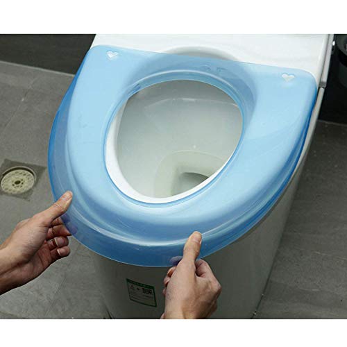 YLKCU Toilettensitzkissen, Toilettensitz, wasserdichter Toilettenbezug, Haushalts-Reiseplastik-Toilettenkissen aus Kunststoff (3er-Pack) – Bild 8