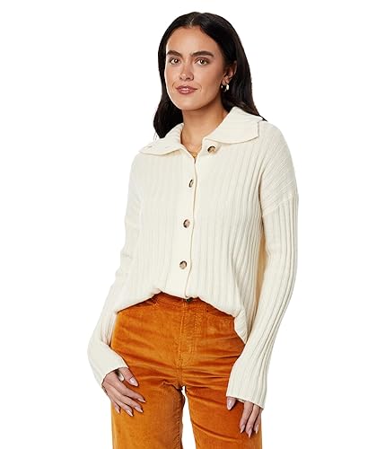 CLANE・RIB COLLAR WOOL LONG COAT・Ivory BoucleAlpacaLongNotchedCollarW