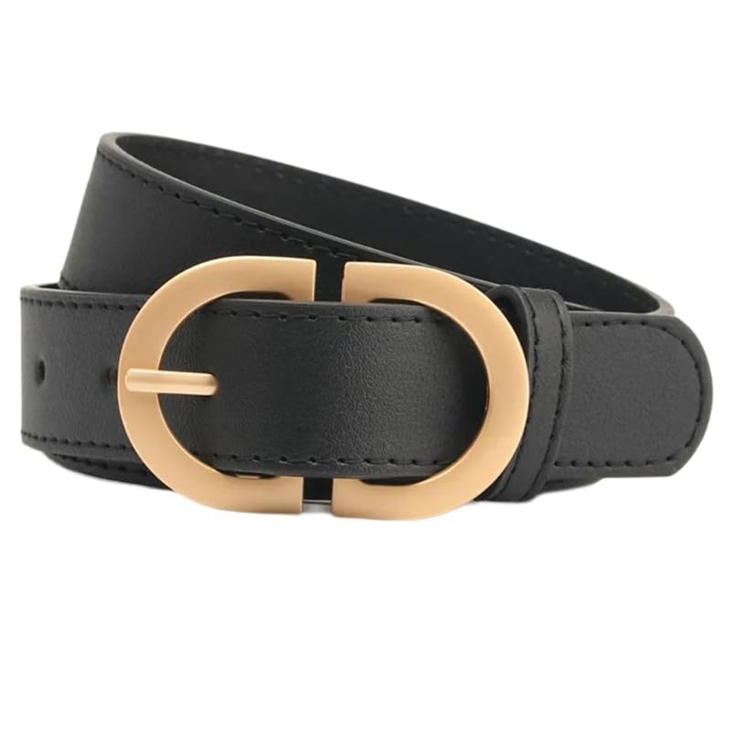 Women AllMatching Belt For Daily Wear Fashion Metal Buckle Waistband Pin Buckle Belt For Jeans Pants Female Waiststrap