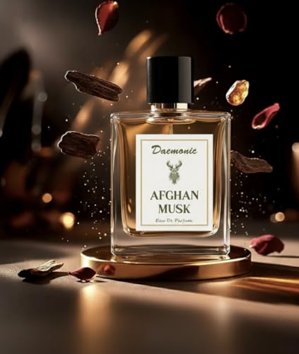 Image of Daemonic Afghan Musk Eau De Parfum 50ml - Long Lasting Oud & Patchouli Perfume for Men & Women | Woody Floral Musky Fragrance