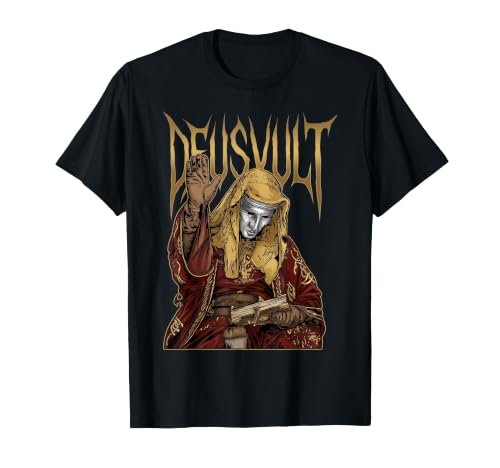 Image of Deus Vult King Baldwin IV Leper King Medieval History T-Shirt