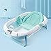 Baignoire Pliable pour Bébé 0-36 Mois avec Hamac de Bain et Bouchon de Vidange