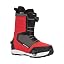 Geranium Red Grid/Black