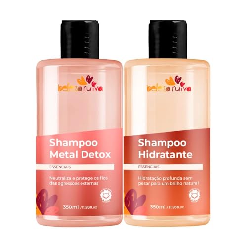 Kit Beleza Ruiva Shampoo Essenciais