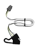 Tekonsha 118244 4-Flat Tow Harness Wiring Package