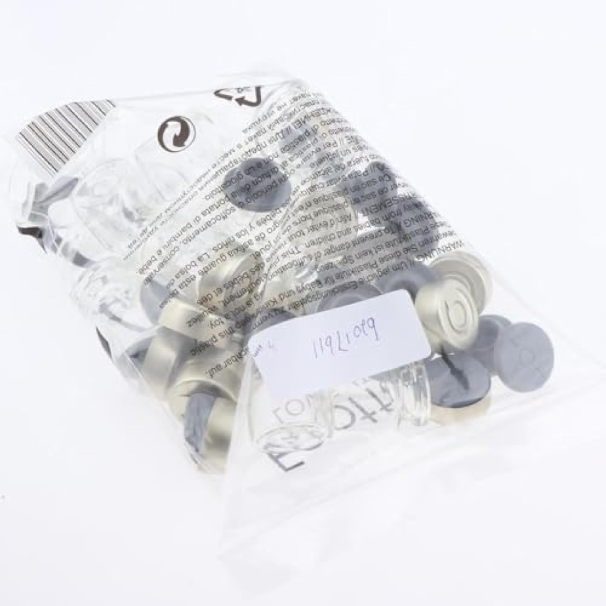 4x20Pcs Empty Glass Vials Bottles Liquid Containers 3ml