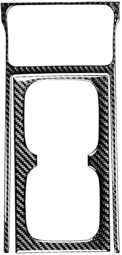 Miniatura 6 de TEAMWILL Cubierta de ajuste de panel de copa de agua de fibra de carbono negro para Honda Civic 8th 2006-2011