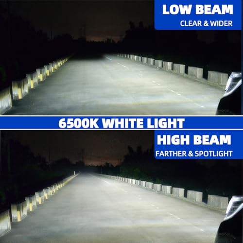 ZPXGIZT LED Headlight Bulbs Fit For Hyundai Veloster 2012-2017,H7 High Beam H11 Low Beam 880 Fog Lights,400% Super Bright 6500K White Light Bulbs,1:1 Mini Size Plug-N-Play,6 PCS by ZPXGIZT - Used condition - Image 7