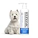 HYPONIC Hypoallergenic Premium Dog Shampoo - Deodorizing, Sensitive Skin, Detangling (White Coats & Brightening (10.1 oz))