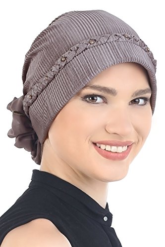 Deresina Headwear Cappello Intrecciato con Perline...