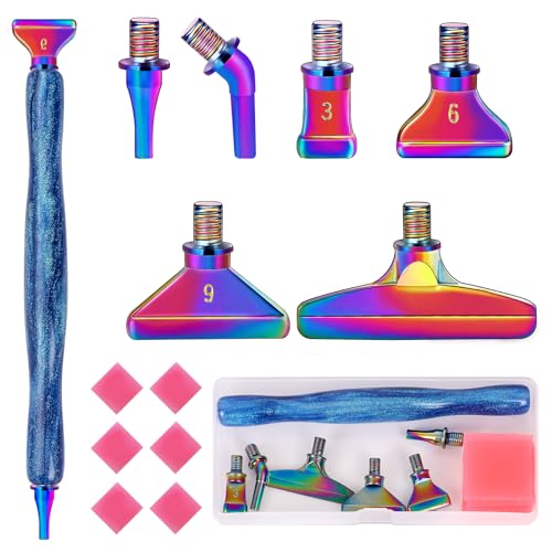 Herramientas para pintura de diamantes 5D con puntas intercambiables 1