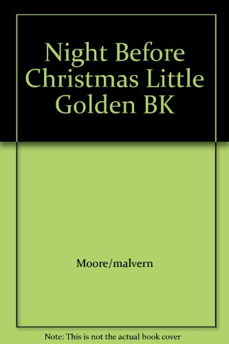 Night Before Christmas Little Golden BK B0013QD66U Book Cover