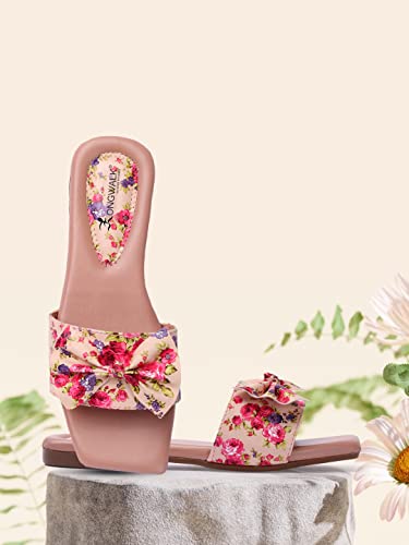 Image of Longwalk Women's Fashion Sandal Flower Bow Loock