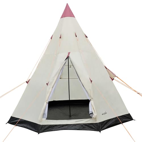 Redcliffs Teepee Camping Tent, 2-3 Person, Weather-Resistant, 250cm