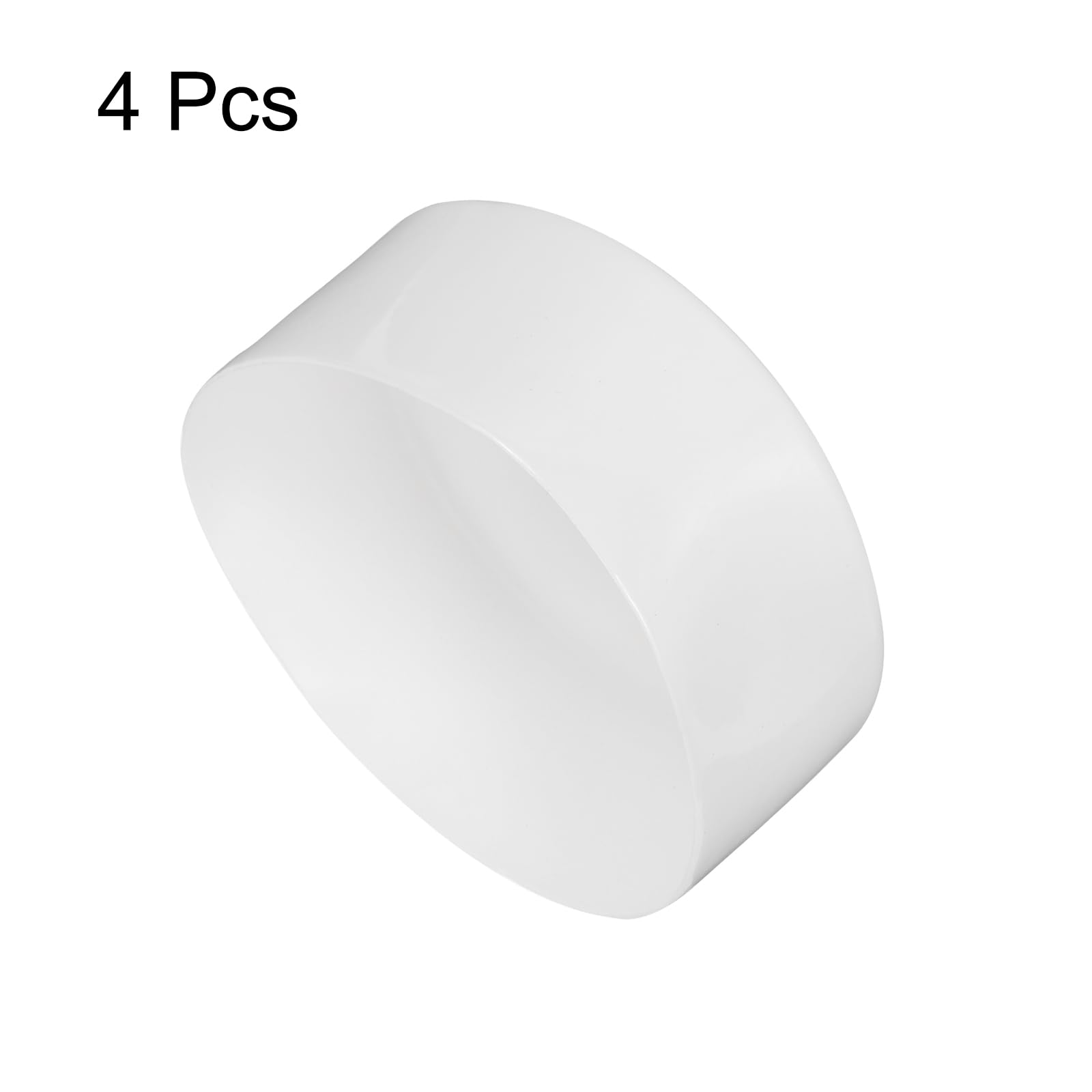 uxcell 4pcs Rubber End Caps 5 1/8