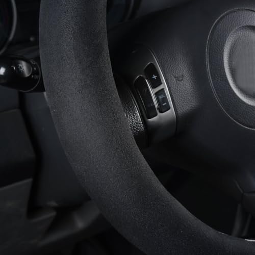 Image of Car Steering Wheel Cover | Easy to Use |- Breathable Anti-Slip Steering Wheel Protector | Steering Wheel Cover for All Cars.