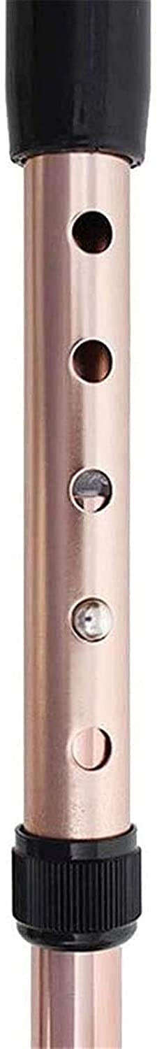 Muletas de antebrazo Bastones ajustables Muleta de codo plegable aleación de aluminio cuatro pliegues codo antebrazo muleta codo muletas plegables asistencia de aluminio altura ultraligera ajustable
