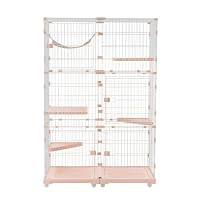 Amazon.co.jp: 猫 ケージ キャットケージ 3段 大型 幅125cm 広々ワイド