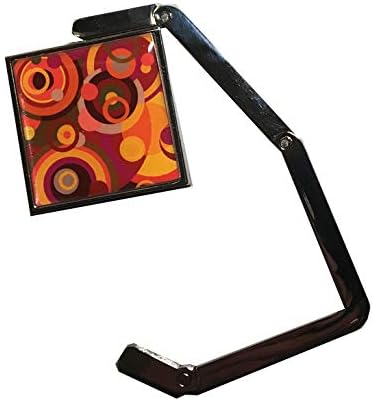 Red Square Purse Hanger Table Hook December Birthday Gift for Her, Grandma, Friend, Mother's Day Gift For Her, Valentines Day gift ideas for Girlfriend, Best Friend, Coworkers
