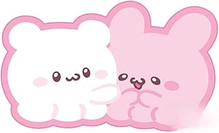 ティーズファクトリー らぶいーず すもっぴ ぴょんちー モコモコ刺繍 ステッカー ピンク LV-5546523PK